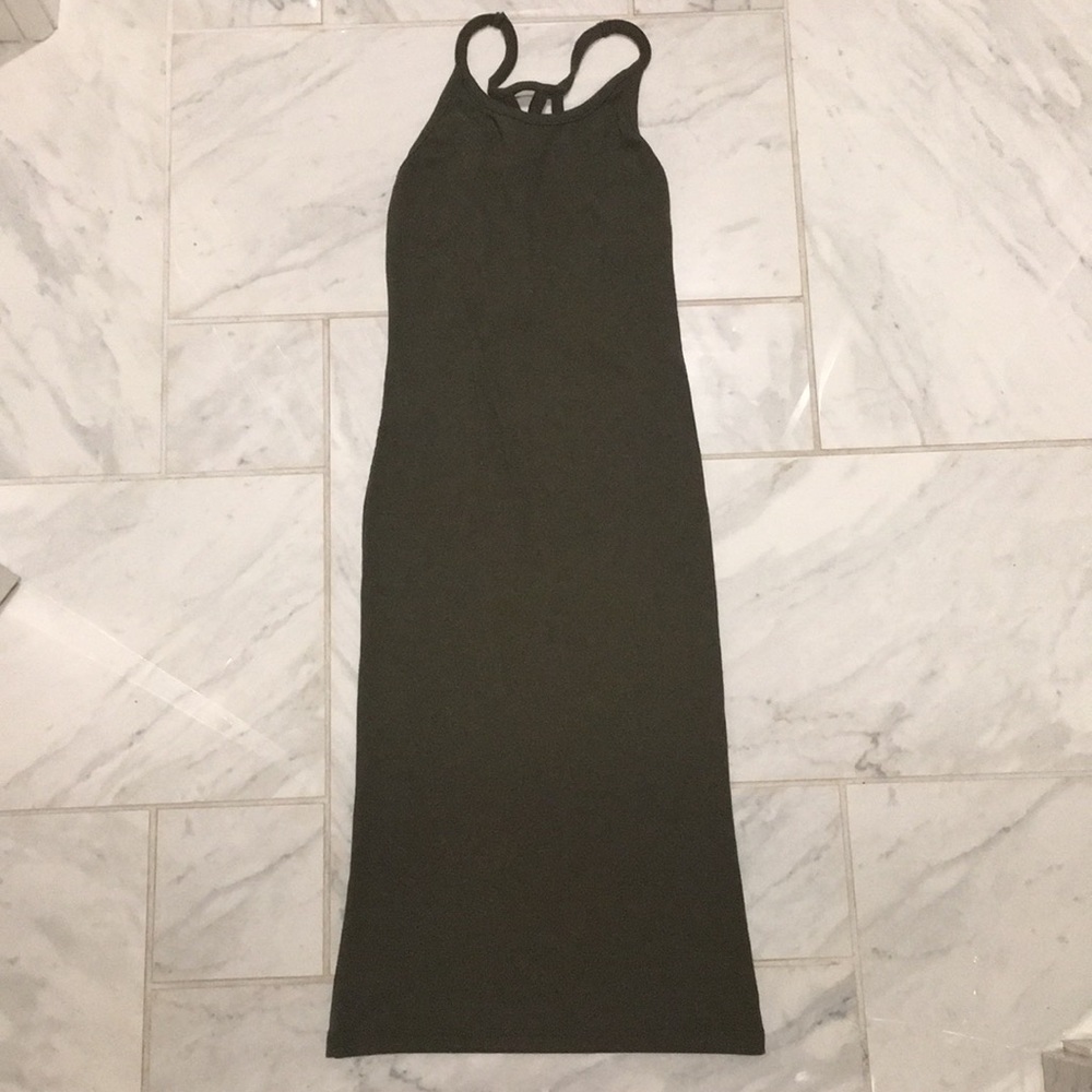 Hunter green dress